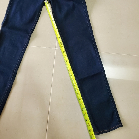 AG Adriano Goldschmied The Prima Mid-rise Cigarette Blue Jeans - Size 26R - Picture 6 of 7